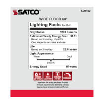 15PAR38/LED/60'/935/120V - S29452