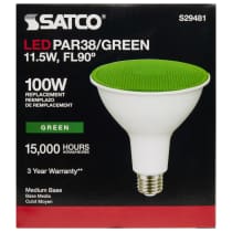 11.5PAR38/LED/90'/GREEN - S29481