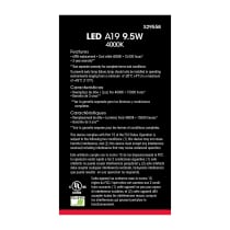 9.5A19/LED/40K/ND/120V/4PK - S29558