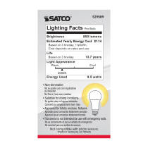 9.5A19/LED/30K/ND/120V/4PK - S29589