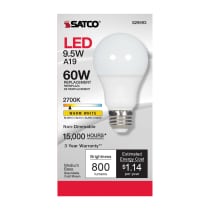 9.5A19/LED/827/ND/120V - S29593