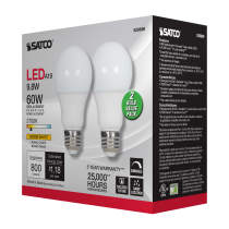 9.8A19/LED/2700K/800L/2PK - S29699