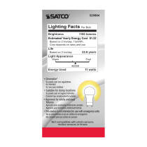 11A19/LED/4000K/120V/D/GU24 - S29804