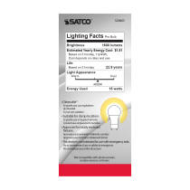 15A19/LED/40K/1600/120V/GU24 - S29805