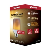 2.5/LED/T19/FLAME/816/120V/E26 - S29806