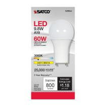 9.8A19/OMNI/220/LED/30K/GU24 - S29844