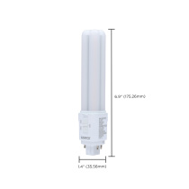 9.5W/LED/CFL/3CCT/DR/4P - S29856