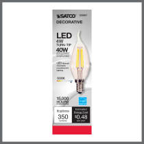 4W CFC/LED/50K/CL/120V - S29867