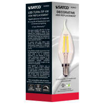 4W CFC/LED/27K/CL/120V - S29923