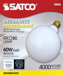 60W G-40 WHITE - S3002