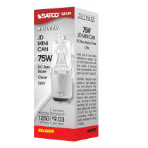 75W BAYONET BASE HALOGEN - S3159