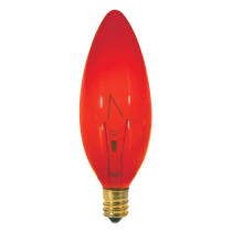 25W CAND TORP RUBY RED - S3219