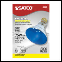 75W BR30 STD BLUE - S3228