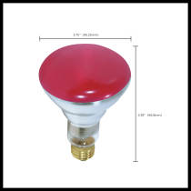 75W BR30 RED - S3240
