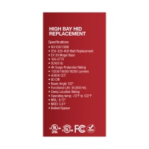 130W/LED/HID-HB/4K/100-277V - S33114