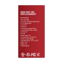 130W/LED/HID-HB/5K/100-277V - S33115