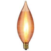 SATCOESCENT 25W C11 CB AMBER - S3406