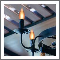 SATCOESCENT 25W C11 CB AMBER - S3406