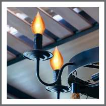 SATCOESCENT 40W C15 STD AMBER - S3416