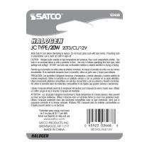 20W 20T3 MINI BI-PIN - S3468