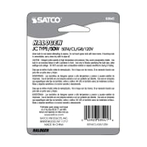 50W JCD G8 BASE UV CLEAR 120V - S3541