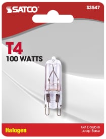 100W JCD G9 BASE UV COATED - S3547