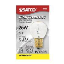 25W S11 CLEAR INT - S3630