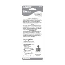 25W T10 FROSTED CARDED - S3701