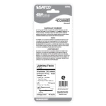 40W T10 CLEAR CARDED MED BASE - S3702