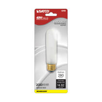 40W T10 STD FROST CARDED - S3703