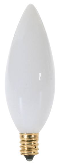 40W TORP CAND WHT - S3789