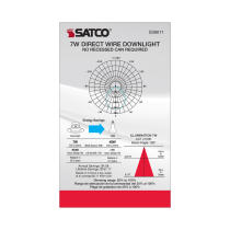 7WLED/DW/RDL/4/27K/120V - S39011