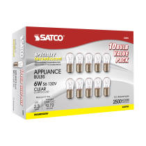 6S6 DC CLEAR 130V. - S3901