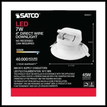 7WLED/DW/RDL/4/50K/120V - S39021