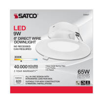 9WLED/DW/RDL/5-6/30K/120V - S39027