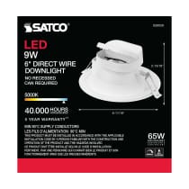 9WLED/DW/RDL/5-6/50K/120V - S39029