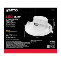 11.6WLED/DW/EL/5-6/30K/120V - S39062