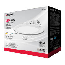 11.6WLED/DW/EL/5-6/40K/120V - S39063