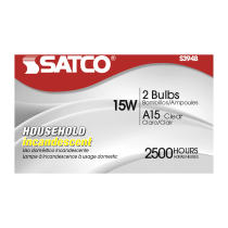 15W A-15 CLEAR MED BASE - S3948