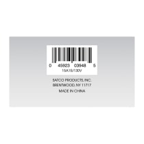 15W A-15 CLEAR MED BASE - S3948