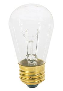 11S14 MED BASE CLEAR 130V - S3965
