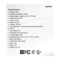 19PAR38/5CCT/HL/120-277/ND - S39760