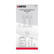 75W/LED/HID/MB-G3/50K/100-277V - S39769