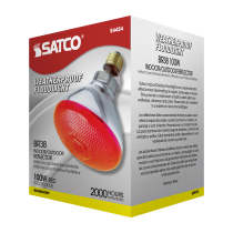 100W BR-38 RED 120V. - S4424