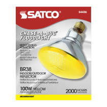 100W BR-38 YELLOW/BUG 120V. - S4426