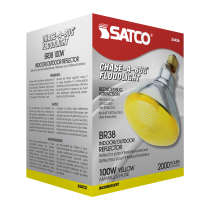 100W BR-38 YELLOW/BUG 120V. - S4426