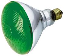 100W BR-38 GREEN 120V. - S4427