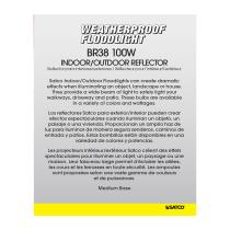 100W BR-38 GREEN 120V. - S4427