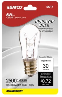 6S6 CAND CLEAR 130V 2/CD - S4717