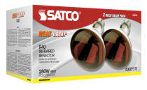 250R40/HR/2PK RED HEAT LAMP - S4754